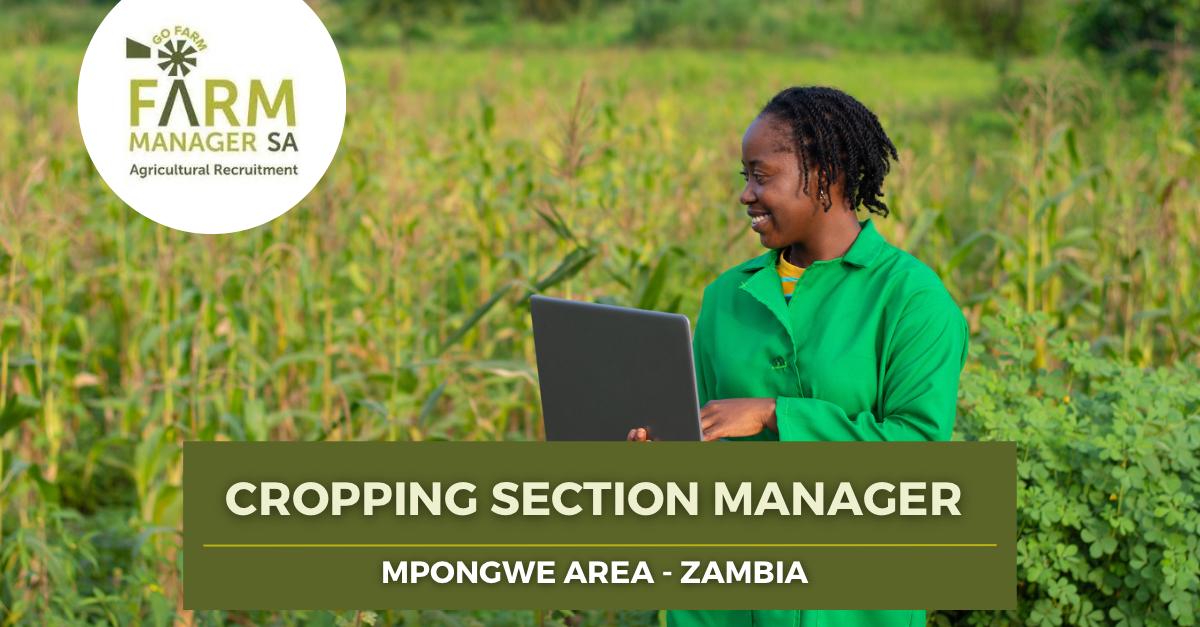 CROPPING SECTION MANAGER – FM1857 - Farm Manager SA